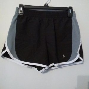black workout shorts size 14-16
